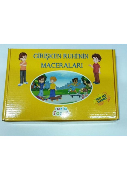 Hakim Yayınları Hakim Çocuk 3 Sınıf Girişken Ruhi Nin Maceraları Hikaye Seti