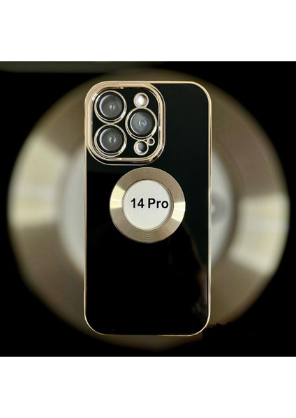 Apple iPhone 14 Pro Telefon Kılıfı Siyah Lens Kamera Korumalı