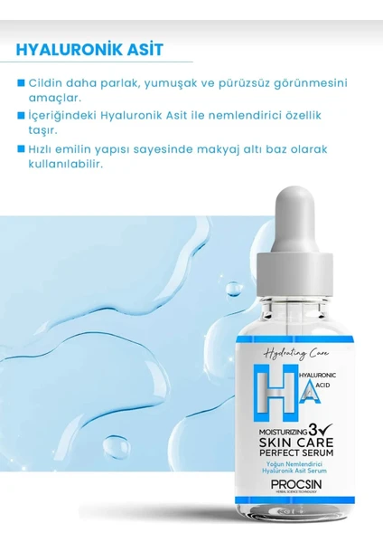 Yoğun Nemlendirici Hyaluronik Asit Serum 20 Ml