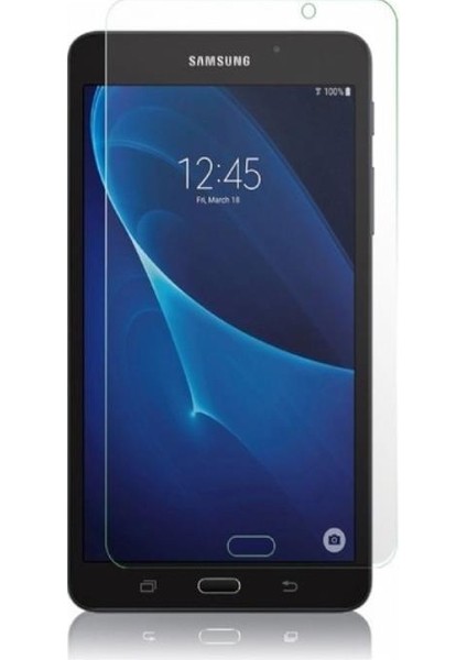 Samsung Galaxy Tab A SM-T287 7" Dönerli Standlı Deri Tablet Kılıfı - Nano Cam Ekran Koruyucu