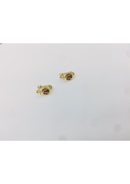 8 Ayar Altın 16 gr Bebek Çocuk Küpesi modelleri