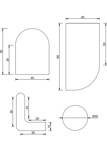 Az Design Studio Ahşap Duvar Dekoru Nested Dekoratif Tasarım Tablo