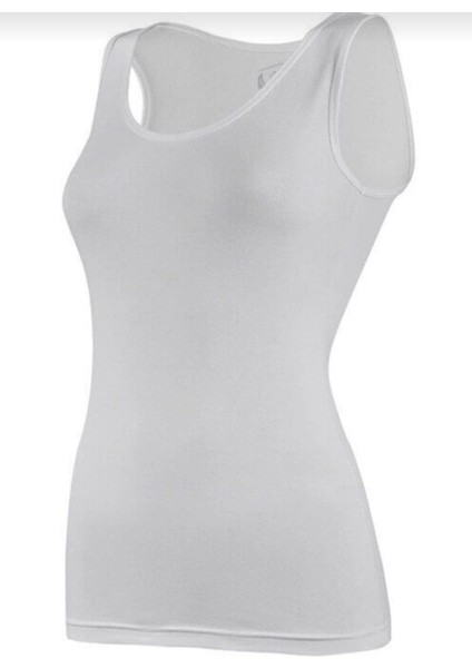 2315 Bayan Modal Süper Ince Geniş Askılı Atlet 12 Adet