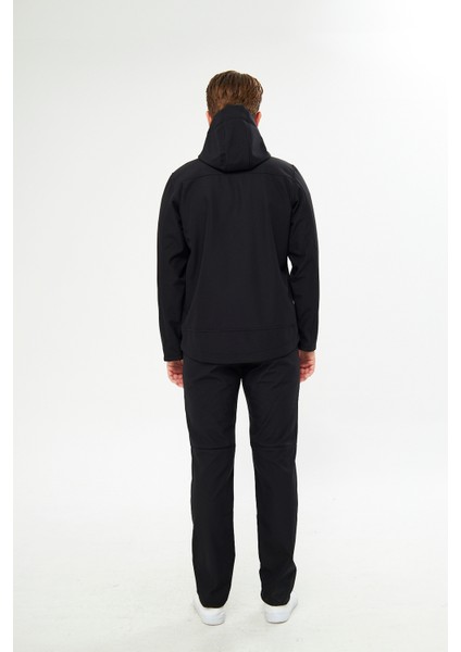 Orange Safety Softshell Siyah Mont Ceket