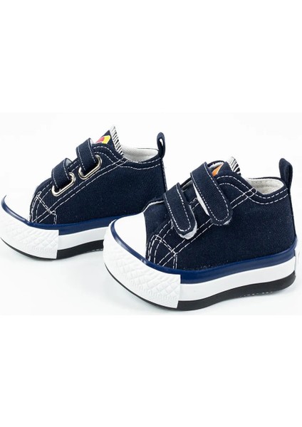 Koyu Lacivert Keten Bantlı Spor Ayakkabı fırsatları