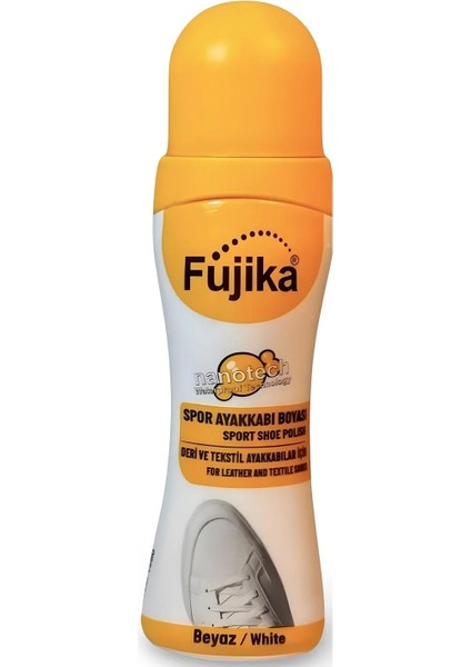 Spor Beyaz Deri ve Kumaş Ayakkabı Boyası 75 Ml. 1 Adet