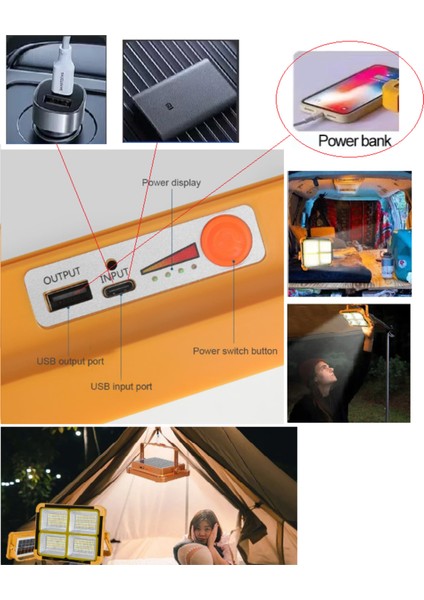 Tekno Trust 200W Solar Projektör CT-4698