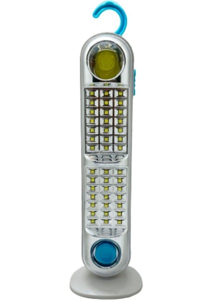 Tekno Trust V-005 42 Ledli+Fener Solar Güneş Panelli Ultra Güçlü Ledli Şarjlı Işıldak