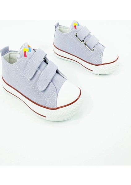 Çocuk Kız Lila Ortopedik Converse Model Keten Bantlı Spor Ayakkabı indirimleri