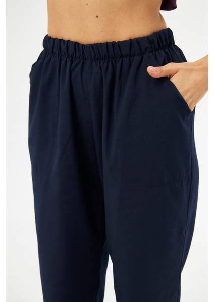 Takım V Yaka Tree Cotton Hemşire Siyah