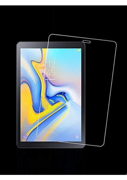 Samsung Galaxy Tab A T590 Wi-Fi 10.5" Dönerli Standlı Deri Tablet Kılıfı - Nano Cam Ekran Koruyucu