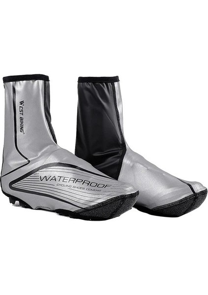 Su Geçirmez Bisiklet Ayakkabı Kılıfı Ful Reflektif