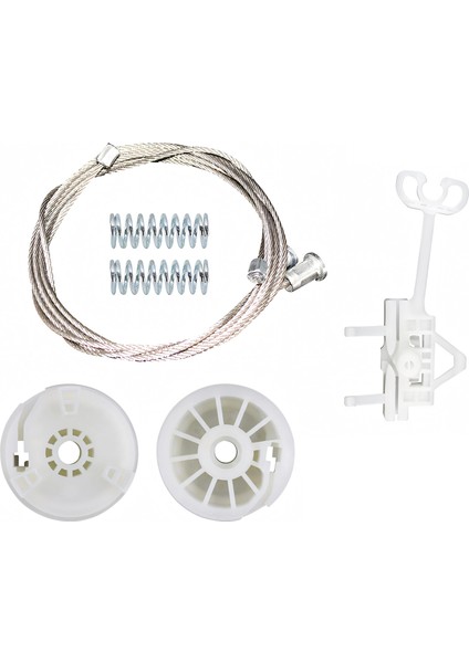 Fiat Ducato Peugeot Boxer Citroen Jumper Uyumlu 2007 Sonrası Ön Sağ Cam Kriko Teli ve Tamir Seti