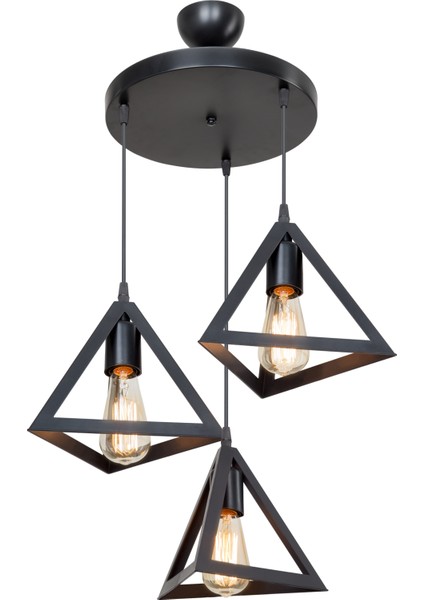 Siyah Sarkıt Avize Salon Mutfak Koridor Yatak Odası Lamba fiyatları