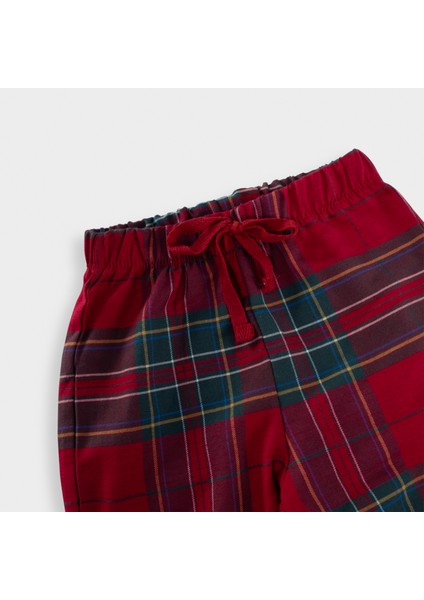 Erkek Bebek Yılbaşı Temalı Pijama Takımı