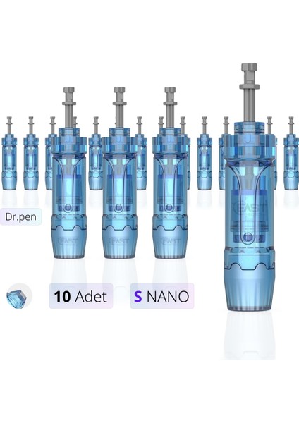 Dr.pen Dermapen Iğnesi (10 Adet) A9 - A8S - M8S Cihazları ile Uyumlu Iğneler fiyatları