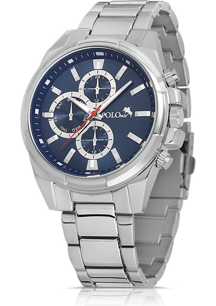 Gümüş-Içi Mavi PL-0780E2X Erkek Kol Saati