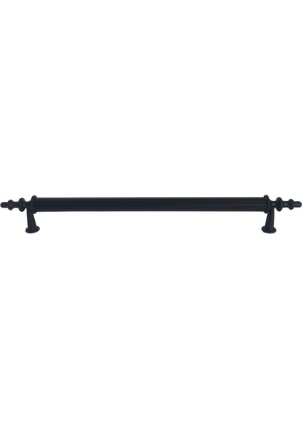 5 Adet Erciyes Kulp Siyah 224 mm Kulp Mobilya Mutfak Dolabı Çekmece Dolap Kapak Kulpu Kulbu Metal Kulpları
