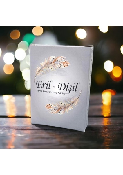 Eril Dişil Tarot Konuşturma Kartları Gri