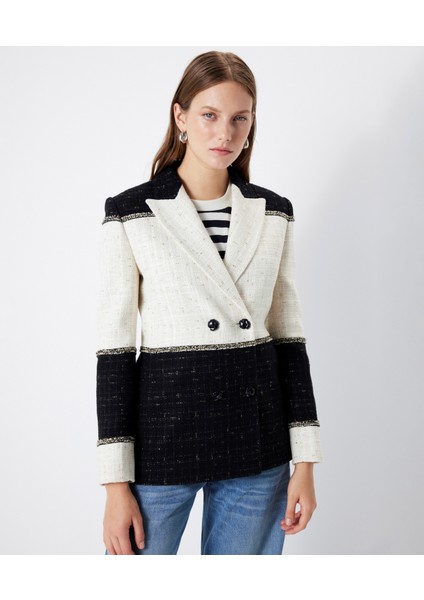 Colorblock Tüvit Blazer