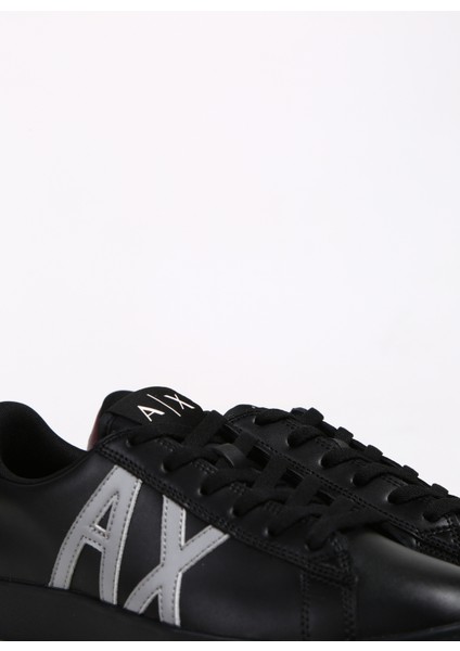 Siyah Erkek Deri Sneaker XUX016XCC71 indirimleri