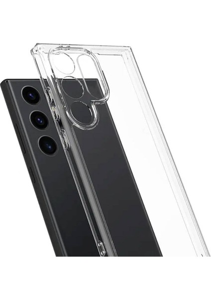 Samsung Galaxy S24 Ultra Kılıf Darbe Emici Kamera Korumalı Yumuşak Esnek Şeffaf Silikon Kapak (02-Anti) indirimleri