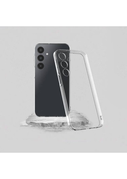 Samsung Galaxy S24 Plus Kılıf Darbe Emici Kamera Korumalı Yumuşak Esnek Şeffaf Silikon Kapak (02-Anti) modelleri
