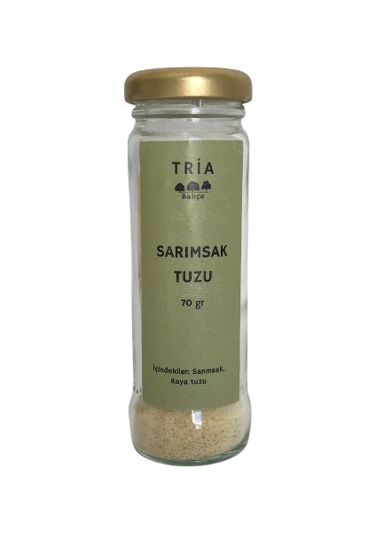 Sarımsak Tuzu 70 gr (Yerli Sarımsaklardan Ev Yapımı)