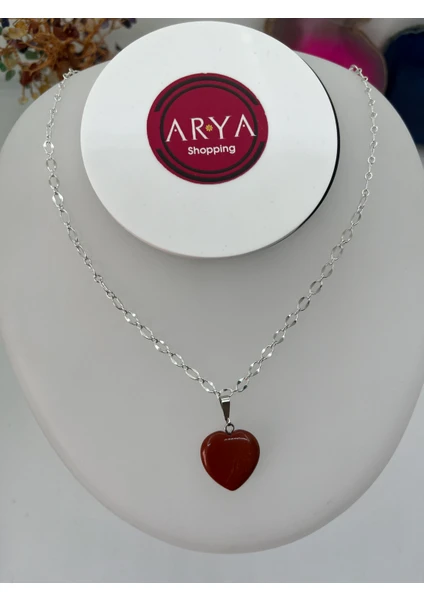 Arya Shop Kolye Jasper Doğaltaş