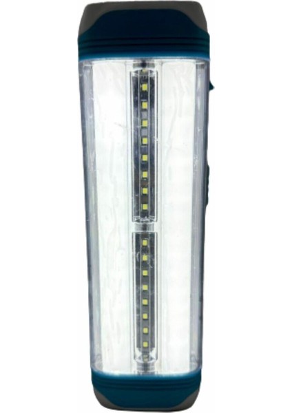 Tekno Trust V-004 16 Ledli+Smd Solar Güneş Panelli Ultra Güçlü Ledli Şarjlı Işıldak