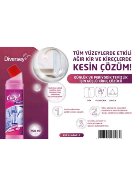 Kireç Sökücü 750 ml