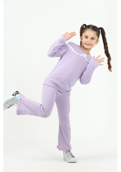 Kamika Şardonlu Kız Çocuk Takım (Beden Büyük Almanızı Tavsiye Ederiz)