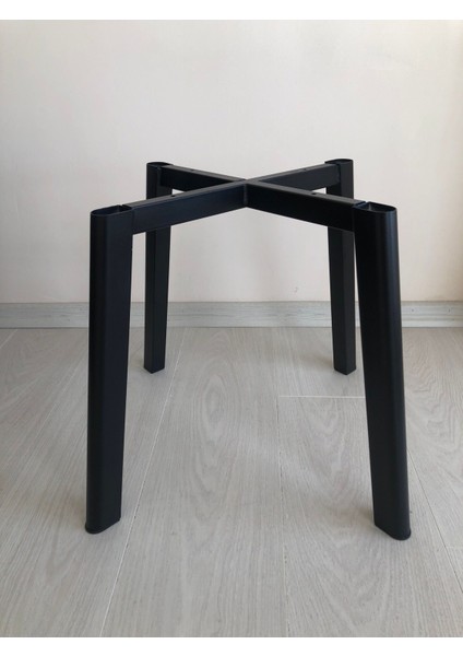 Metal, 40 cm Statik Boyalı D Sandalye Ayağı (2 Adet)