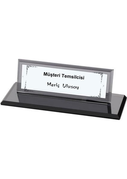 Kişiye Özel Kristal Masa Isimliği fiyatları