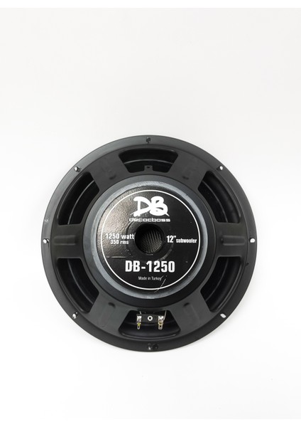 DB-1250 30 cm Subwoofer 1250 Watt 350 Rms