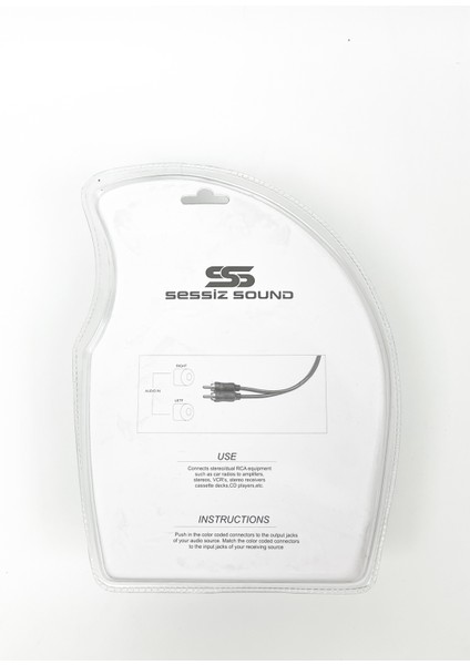 Sessizsound 5 Metre Rca Kablosu
