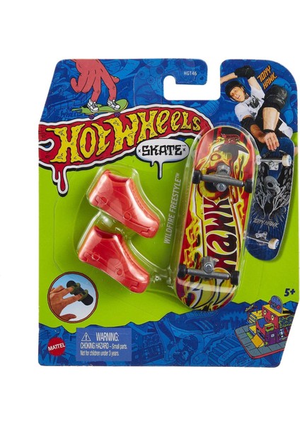 Skate Temalı Parmak Kaykay ve Ayakkabı Paketleri Tony Hawk Wildfire Freestyle HGW85