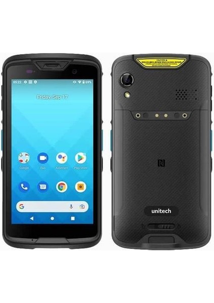 Unıtech 5.0 EA520 Wlan (2d) Karekod Android 11 El Terminali 4gb RAM/64GB