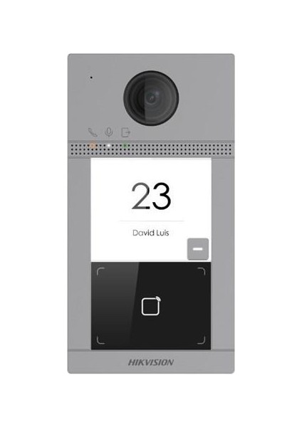 Hıkvısıon DS-KV8113-WME1(C) Intercom Sistemi Dış Ünite Villa Tipi Fiziki Buton