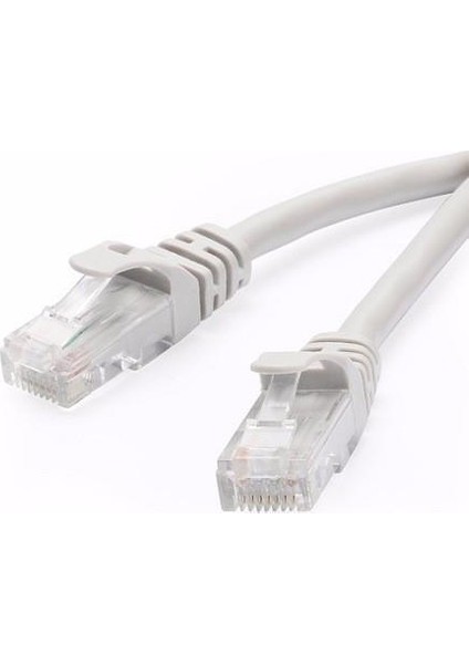 5m Cat6 Utp Lszh Saf Bakır Gri Patch Kablo