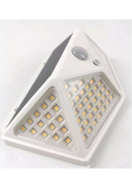2 Adet Güneş Enerjili Bahçe Aydınlatması Sokak Dış Ortam Solar LED Lamba Su Geçirmez Sensörlü 100 Ledli