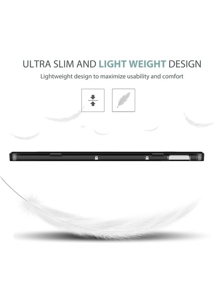 Xiaomi Redmi Pad 10.6 Inç Tablet Kılıfı Akıllı Smart Uyku Modlu Katlanabilir Arkası Renkli Kapaklı Standlı Kılıf modelleri