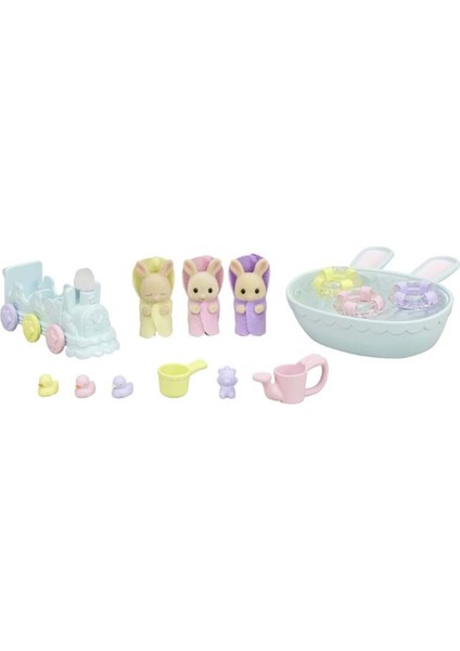 Sylvanian Families Üçüzler Banyo Seti ESF5707 fiyatları
