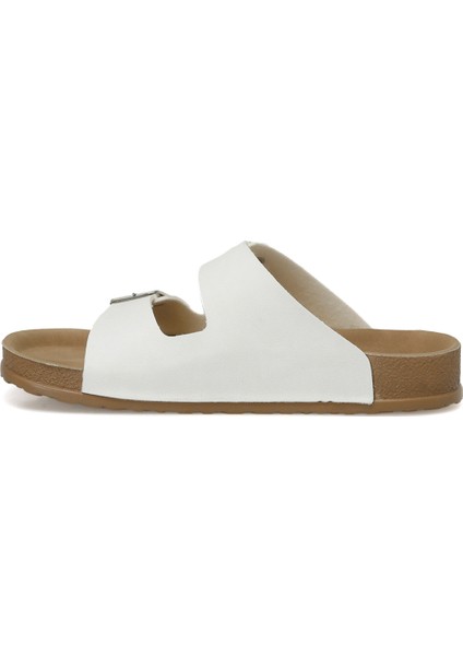 Laysıa 4fx Beyaz Kadın Terlik modelleri
