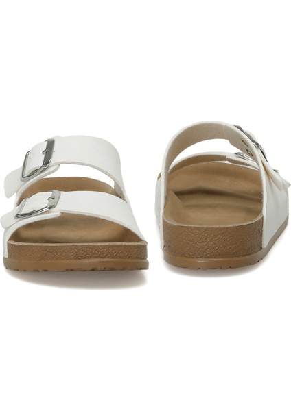 Laysıa 4fx Beyaz Kadın Terlik indirimleri