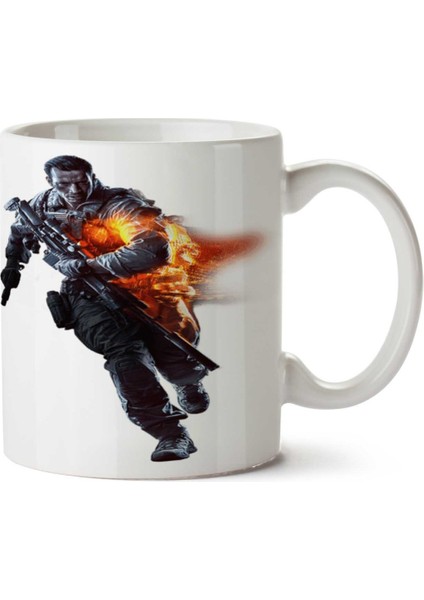 Battlefield-Hardline-Download-Png.png Iki Tarafı Baskılı Kupa Bardak