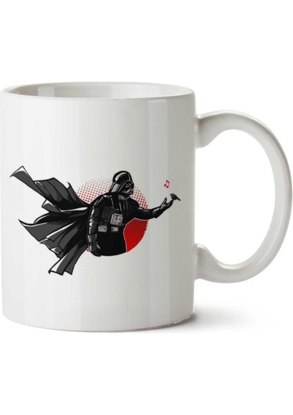 Dark Enforcer Darth Vader Star Wars Iki Tarafı Baskılı Kupa Bardak
