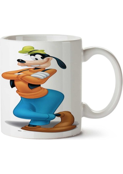 Goofy-Png-Image Iki Tarafı Baskılı Kupa Bardak