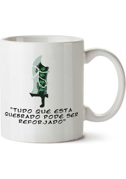 League Of Legends - Riven Sword Iki Tarafı Baskılı Kupa Bardak