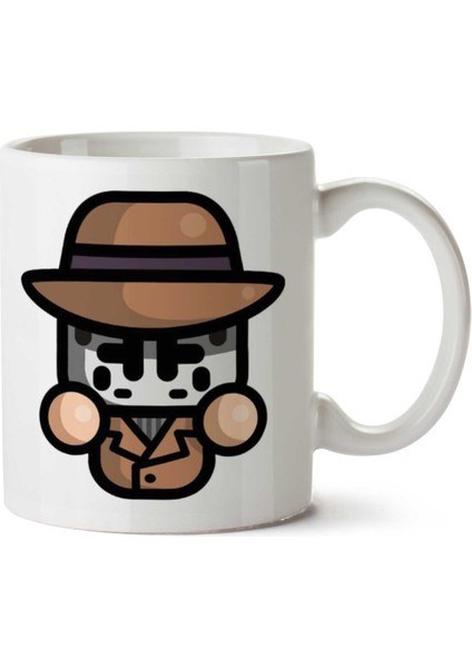 Simpler Rorschach Walter Joseph Kovacs The Watchmen Iki Tarafı Baskılı Kupa Bardak